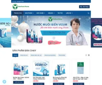 Thienthanhpharma.com(Thiên Thành Pharma) Screenshot