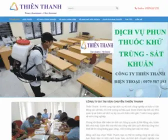 Thienthanhvn.com(CÔNG) Screenshot