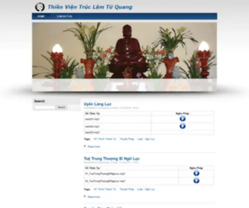 Thienvientuquang.org(Thiền) Screenshot