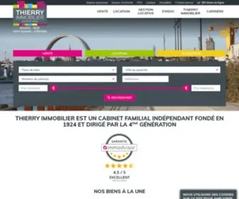 Thierry-Immobilier.fr(Immobilier à Nantes) Screenshot
