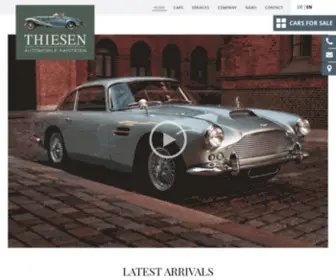 Thiesen-Automobile.com(Thiesen) Screenshot