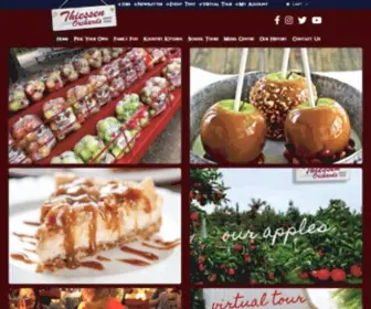 Thiessenorchards.com(Thiessen Orchards) Screenshot