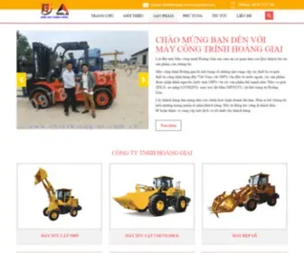 Thietbicogioi.com.vn(Chuyên bán các loại xe xúc lật Cơ giới Tân Thịnh) Screenshot