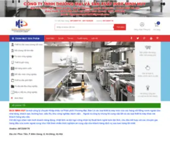 Thietbiinoxminhhuy.com(Inox Minh Huy chuyên cung cấp) Screenshot