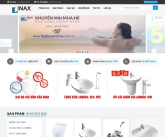 Thietbivesinhinax.com.vn(Thiết) Screenshot