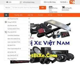 Thietbixe.com(Thiết Bị Xe Việt Nam) Screenshot