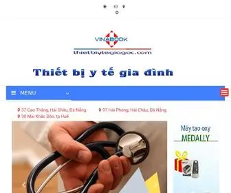 Thietbiytegiagoc.com(Thiết bị y tế giá gốc Đà Nẵng) Screenshot