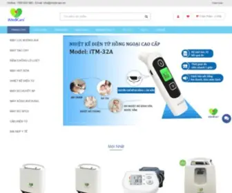 Thietbiytevietmy.vn(Nhà phân phối thiết bị y tế gia đình hàng đầu Singapore thương hiệu iMedicare) Screenshot