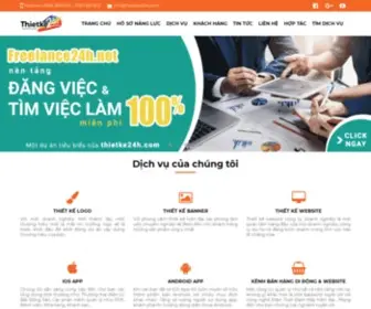 Thietke24H.com(Thiết Kế App) Screenshot