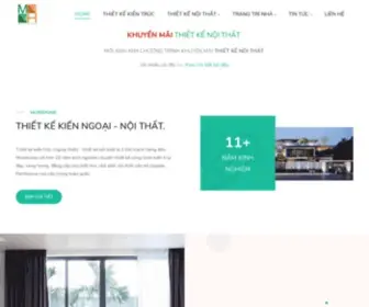 Thietkenha.vn(Thiết kế nhà là dịch vụ hàng đầu của tập đoàn MoreHome) Screenshot