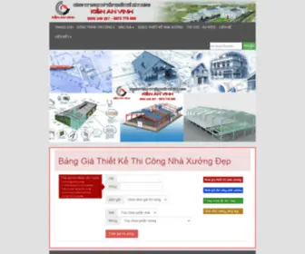 Thietkenhaxuong.net.vn(Bảng) Screenshot