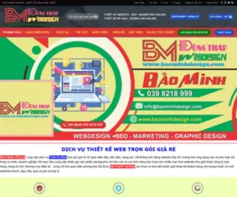 Thietkewebdongthap.vn(Thiết Kế Web Đồng Tháp) Screenshot