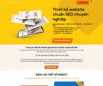 Thietkewebhcm.vn(Thiết Kế Website Hồ Chí Minh) Screenshot