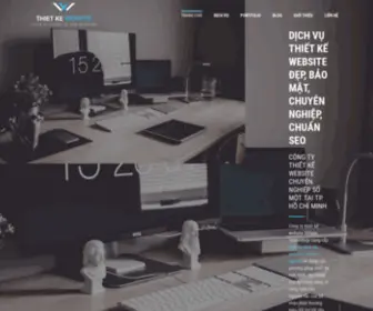 Thietkewebsite.com(Công ty thiết kế website đẹp) Screenshot
