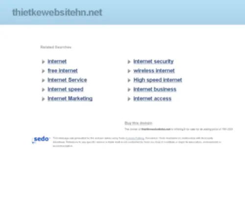 Thietkewebsitehn.net(HANAM WEB) Screenshot