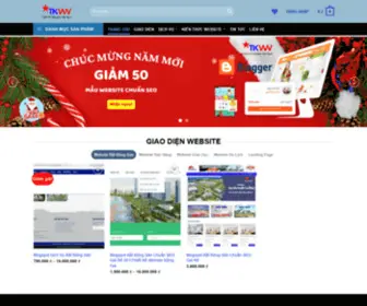 Thietkewebsitevietnam.com(Trang chủ) Screenshot