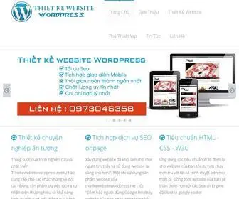 Thietkewebsitewordpress.net(Website wordpress chuy) Screenshot