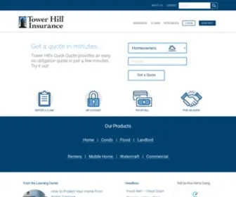 Thig.com(Tower Hill Insurance) Screenshot