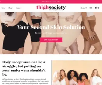 Thighsociety.com(Thigh Society Inc) Screenshot