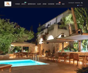 Thimaras-Spetses.gr(Boutique Hotel στις Σπέτσες) Screenshot