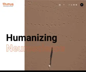 Thimus.com(Consulenza in Neuroscienze e Neuroscienza Culturale) Screenshot