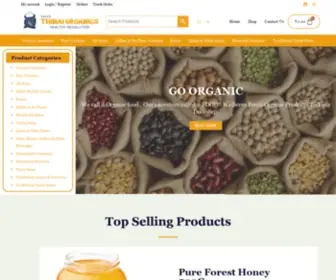 Thinaiorganics.com(Thinai Organics) Screenshot