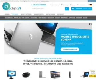 Thinclient24.de(Thin Client Shop) Screenshot
