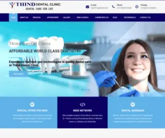 Thind.com(Thind Dental Clinic) Screenshot