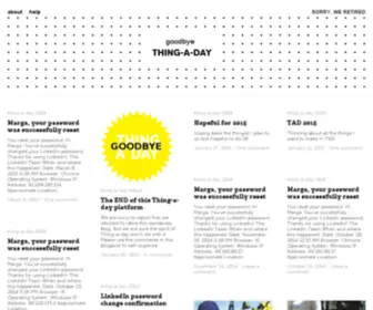 Thing-A-Day.com(Thing A Day) Screenshot