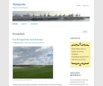 Thinglabs.de(ThingLabs) Screenshot