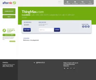 Thingmax.com(Thingmax) Screenshot