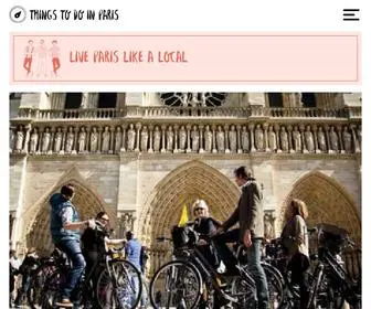 Things-TO-DO.com(Things to do in Paris) Screenshot