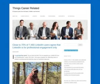 Thingscareerrelated.com(Things Career Related) Screenshot