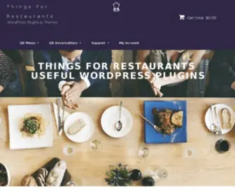 Thingsforrestaurants.com(WordPress Plugins & Themes) Screenshot