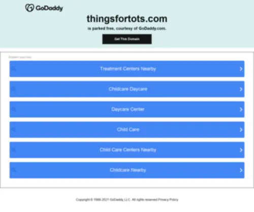 Thingsfortots.com(Buy Online Wall Decals) Screenshot