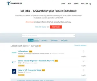 Thingsofiot.com(IoT Jobs Arccus Inc) Screenshot