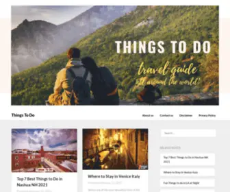 Thingstodo4.com(Things To Do) Screenshot