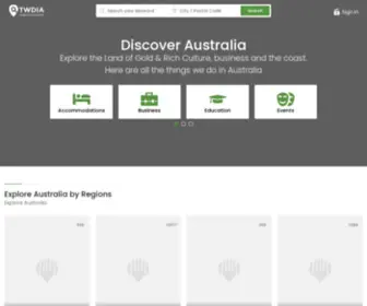 Thingswedoinaustralia.com(Restaurants, Accommodations, Fitness, Events, Travel, Shopping) Screenshot