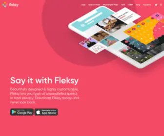 ThingThing.co(Fleksy Keyboard) Screenshot