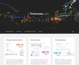 Thinhnotes.com(Blog) Screenshot