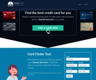 Think-Creditcards.com(Think Credit Cards) Screenshot