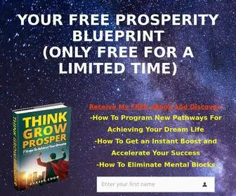 Think-Grow-Prosper.com(ThinkGrowProsper Think Grow Prosper Front Page) Screenshot