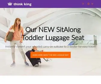 Think-King.com(Kids travel accessories and stroller hooks for strollers) Screenshot