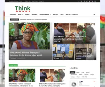 Think.com.gh Screenshot