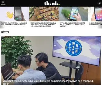 Think.it(Il magazine che ti porta nel futuro) Screenshot
