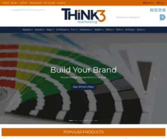 Think3Promos.com(Think3 Marketing) Screenshot