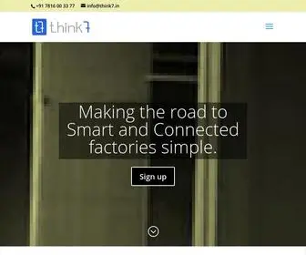 Think7.in(Industry 4.0) Screenshot