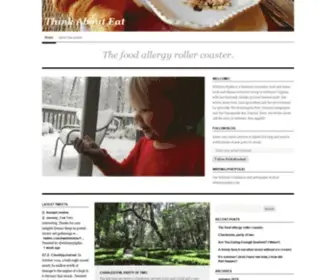 Thinkabouteat.com(Healthy Eating…) Screenshot