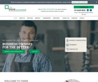 Thinkaccountants.net.au(Business Accountants Melbourne) Screenshot