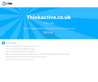 Thinkactive.co.uk(Buy .co.uk domain) Screenshot